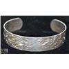 Image 1 : STERLING SILVER STAMPED BRACELET