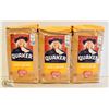 Image 1 : 3 BAGS OF QUAKER LARGE FLAKE OATS 1KG BAGS