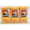 Image 1 : 3 BAGS OF QUAKER LARGE FLAKE OATS 1KG BAGS