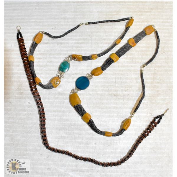 PERUVIAN STONE JEWELRY SET