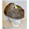 Image 1 : TRAPPER RABBIT FUR HAT SIZE 2XL