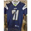 Image 1 : NFL #21 LA CHARGERS RBK JERSEY - SIZE MED