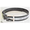 Image 1 : NEW GENUINE LEATHER BELT WITH PRINT