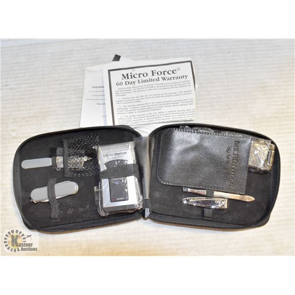 NEW MICRO FORCE SHAVEPRO SMALL TRAVEL ELECTRIC