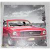 Image 1 : 20X30 ROUTE 66 CANVAS FRAMED PICTURE