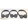 SET OF 3 (IN CAR) CADILLAC HEADPHONES