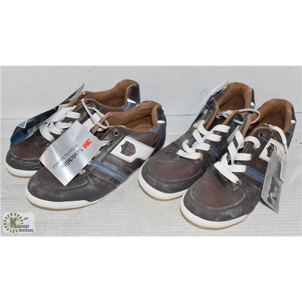 TWO PAIRS OF PEPPERTS KINDER SNEAKER SIZE EU 35