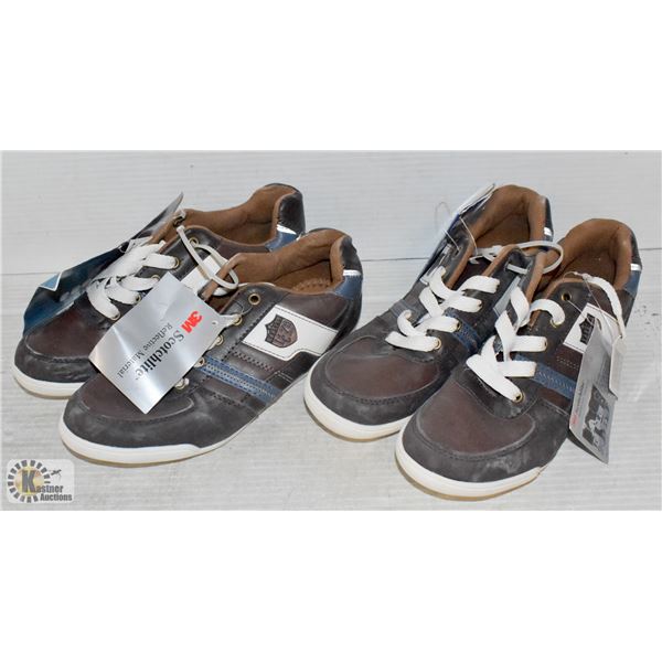 TWO PAIRS OF PEPPERTS KINDER SNEAKER SIZE EU 35