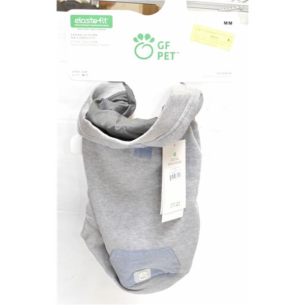 NEW GFPET ELASTOFIT GREY CABIN HOODIE 15  EXPANDS