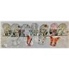 Image 1 : FLAT OF GLASS/CRYSTAL BUTTERFLY FIGURINES