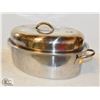 STAINLESS STEEL ROASTER W/LID