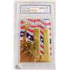 Image 1 : 23 KARAT GOLD FOIL GRADED 10 WORLD TRADE CENTER