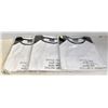 Image 1 : LOT OF 3 XL WHITE AND BLACK SHIRTS
