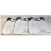 Image 1 : LOT OF 3 XL WHITE AND BLACK SHIRTS