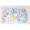 Image 1 : NEW SUPER PLUSH FLEECE DOG PRINT GIFT BLANKET