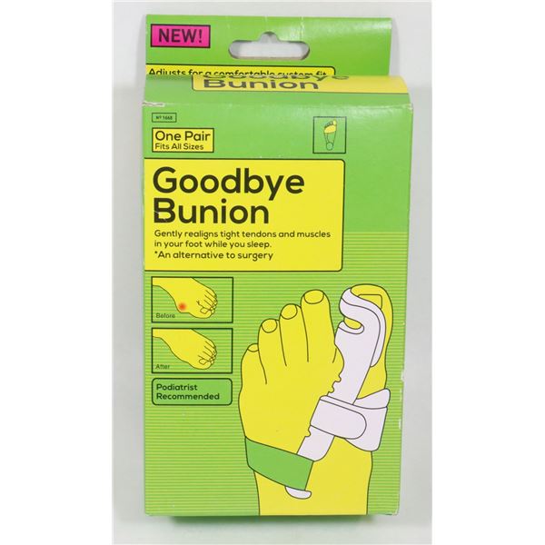 NEW PAIR OF GOODBYE BUNION NON SURGICAL