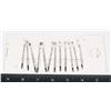 Image 1 : NEW 12PC RHINESTONE BOBBY PINS