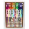 Image 1 : NEW 24 PACK OF GEL PENS 12 SCENTED AND 12 SWIRL