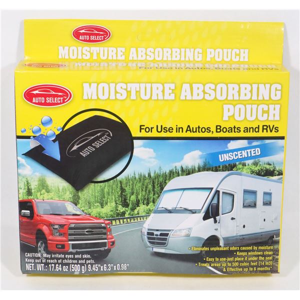 NEW MOISTURE ABSORBING POUCH