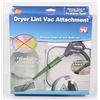 Image 1 : NEW DRYER LINT VAC ATTACHMENT, FITS ANY VACUUM