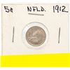 Image 2 : 1912 NEWFOUNDLAND SILVER 5 CENT COIN
