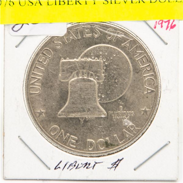 1976 USA LIBERTY SILVER DOLLAR