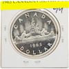 Image 1 : 1963 CANADIAN SILVER DOLLAR