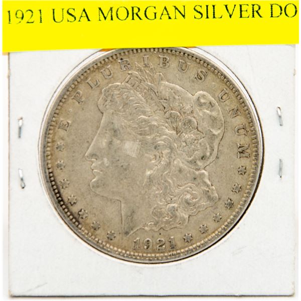 1921 USA SILVER DOLLAR