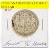 Image 1 : 1950 CANADIAN SILVER HALF DOLLAR