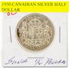 Image 1 : 1950 CANADIAN SILVER HALF DOLLAR