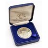 Image 1 : SOLID NICKEL SILVER WINDSOR CASTLE MEDAL IN CASE