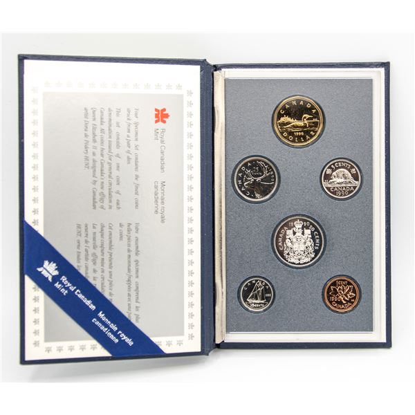 1990 CANADA RCM SPECIMEN COIN SET BOOKLET