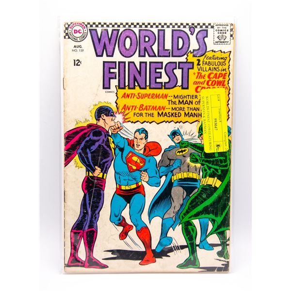 WORLDS FINEST #159 FEATURING SUPERMAN & BATMAN