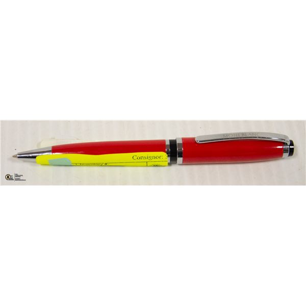 REPLICA MONT BLANC ROLLERBALL PEN (RED)