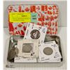 Image 1 : TIN OF ASSORTED WORLD AND CANADIAN COINS