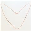 BZ1007-13 18K YELLOW GOLD 16" NECKLACE