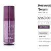 VINE VERA RESVERATROL PINOT NOIR LONGEVITY SERUM