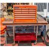 Image 1 : INTERNATIONAL TOOL BOX ON STAND WITH WHEELS