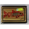 Image 1 : HAIDA SALMON 10 IN CEDAR BOX