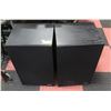 Image 1 : TWO AUDIO RESEARCH 3 WAY SPEAKERS ARX-370BLK