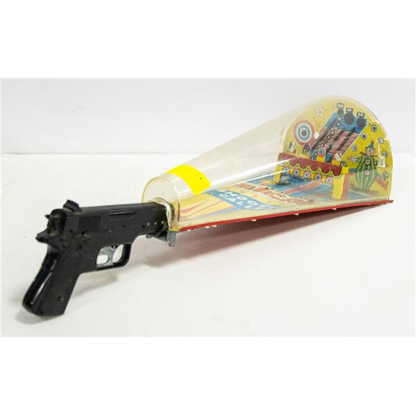 VINTAGE ARCADE SHOOTING GALLERY TOY