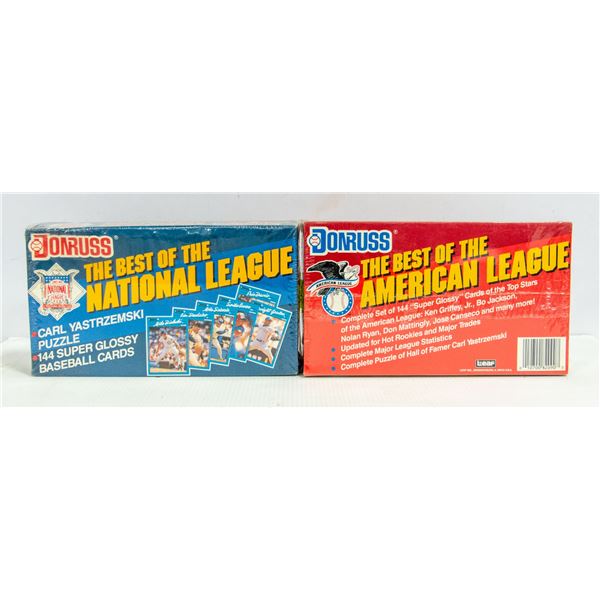 2 SEALED BOXES BASEBALL CARDS