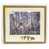 Image 1 : FRAMED WILDLIFE OUTDOOR OWL