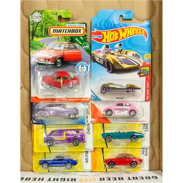 8 ASSORTED DIECAST