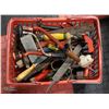 Image 1 : RED PLASTIC CONTAINER WITH HANDTOOLS