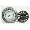 Image 1 : SET OF 3 CLOCKS & 30" WINE & GRAPES PICTURE