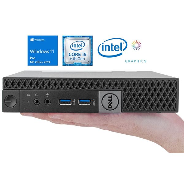 POWERFUL DELL OPTIPLEX MINI PC i5/8GBRAM/256GB SSD