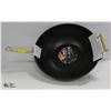 Image 1 : NEW LARGE 35CM CARBON STEEL NON-STICK WOK