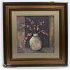 Image 1 : SIGNED FRAMED PAINTING 33.5" X 33.5"