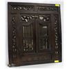Image 1 : WOODEN MIRROR WALL HANGING DECOR PIECE